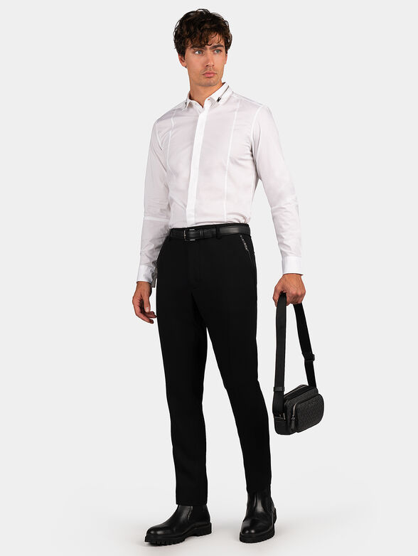 Shirt with zip on the collar - 2