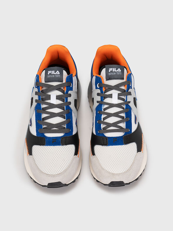 FILA CONTEMPO blue sports shoes with logo - 6