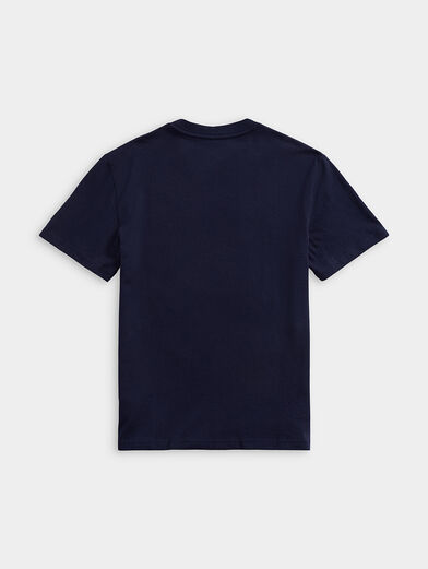 Blue T-shirt with Polo Bear print  - 2