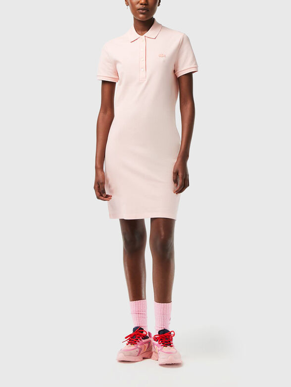 Piqué polo dress - 1