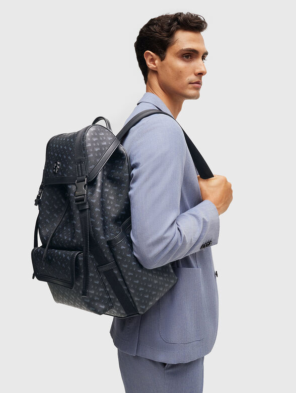ICON backpack with monogram print - 4