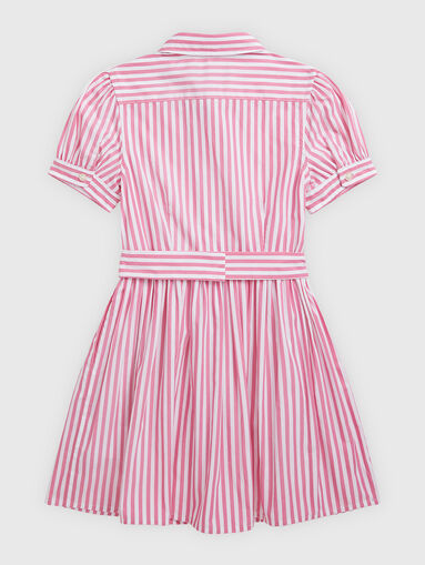 Stripe dress in cotton - 3