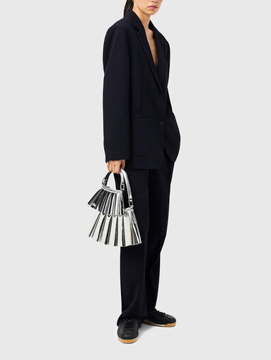 Oversized pique pants - 5
