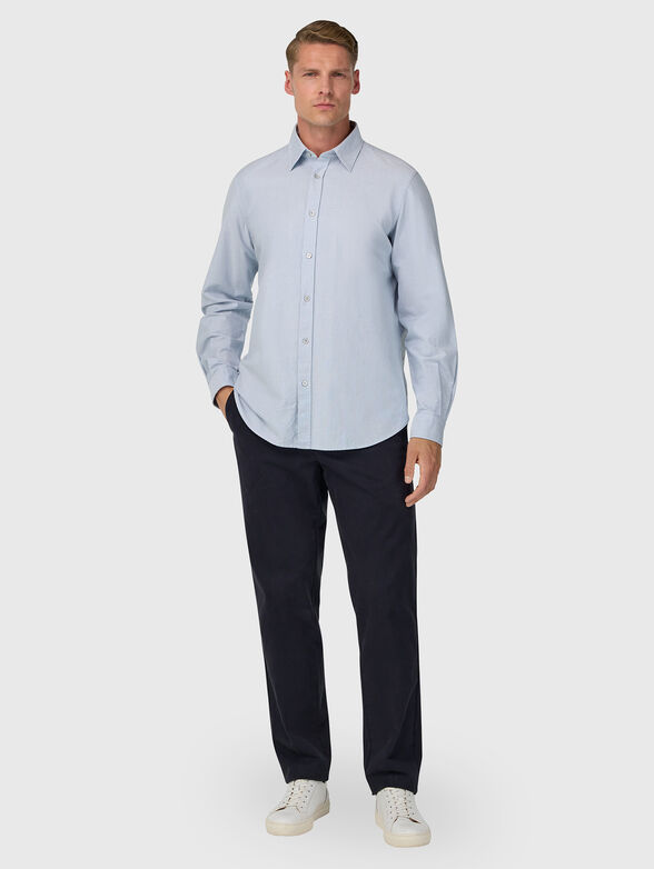 Shirt with embroidered logo - 2