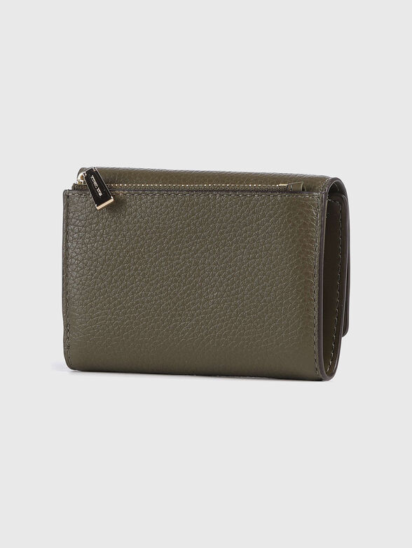 Leather wallet with logo detail - 2