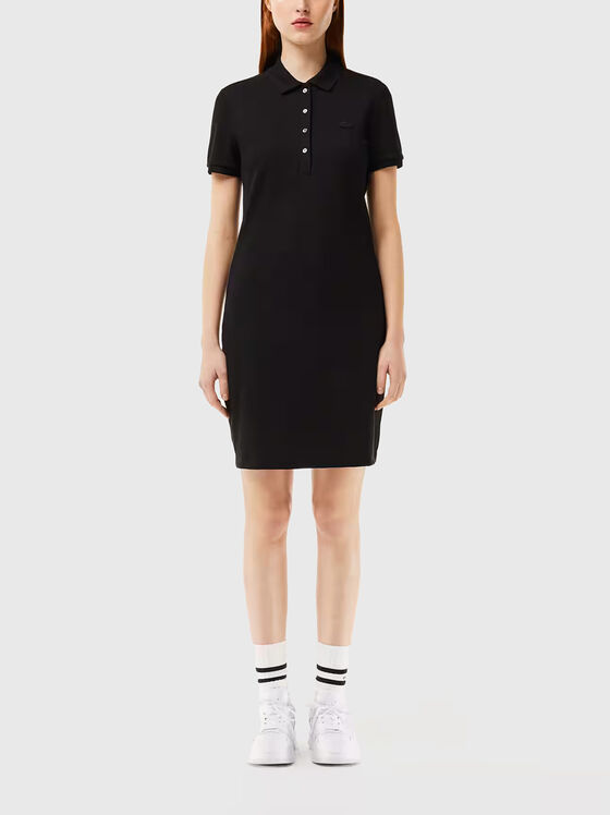 Piqué polo dress - 1