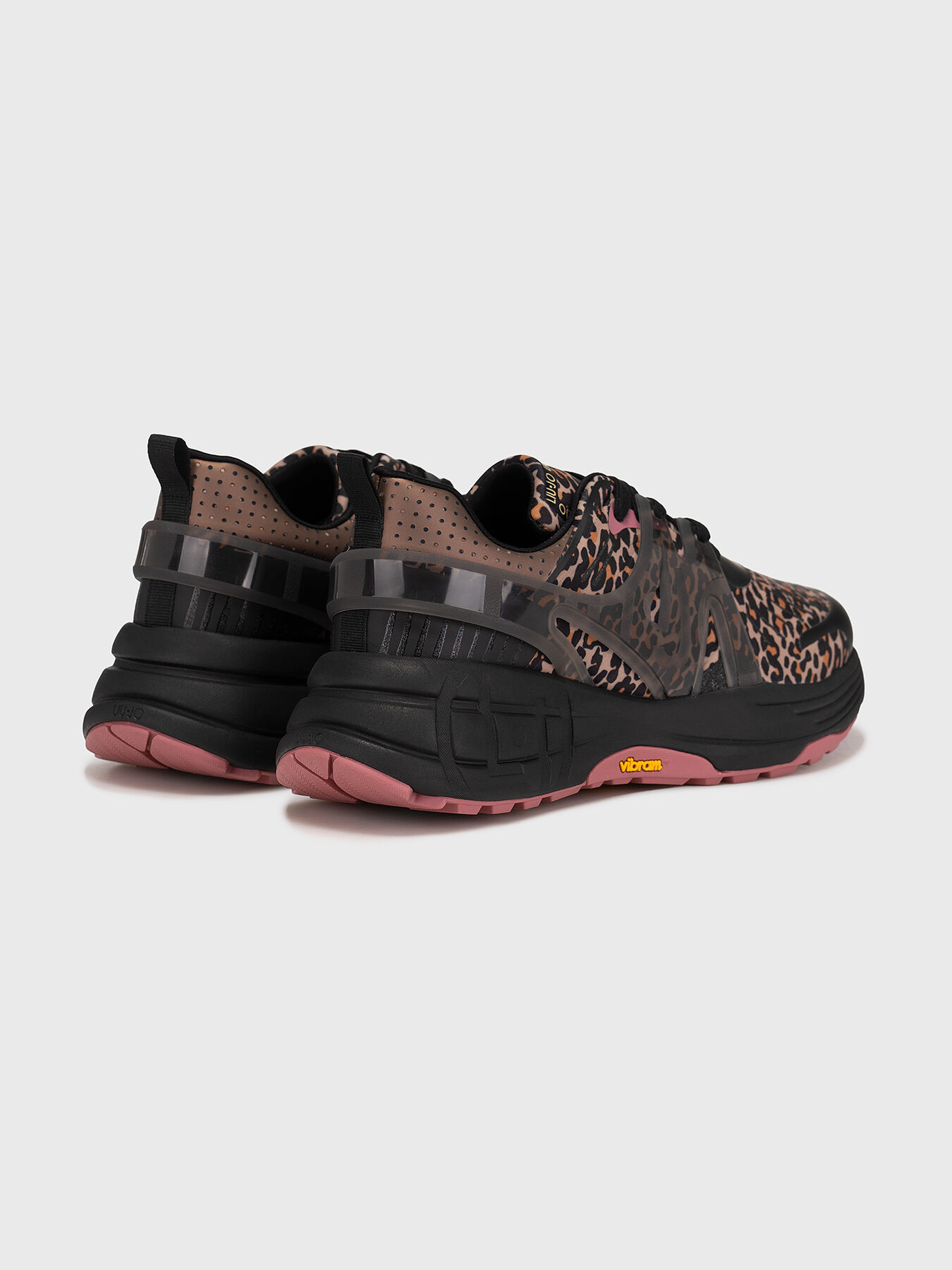 Sports shoes 12:12 01 with leopard print brand LIU JO