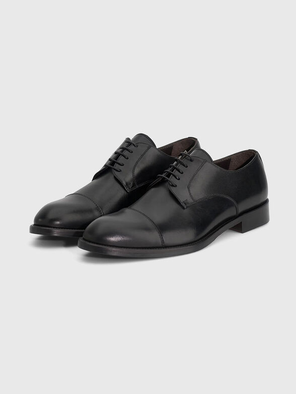 Leather Derby shoes - 3