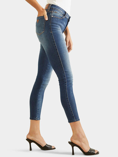 Skinny jeans with logo patch on the back pocket  - 4