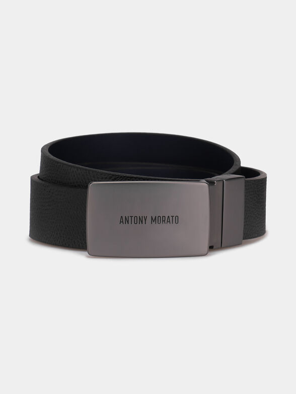 Reversible leather belt - 1