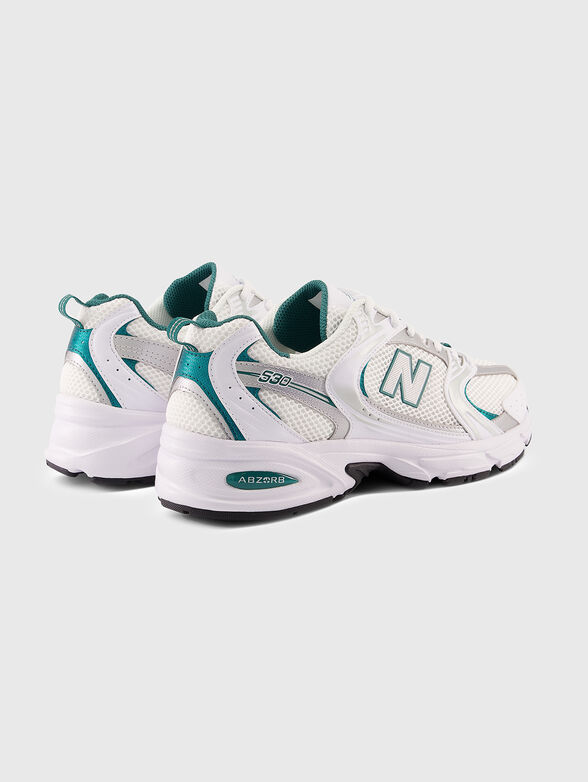 530 white sports shoes  - 3