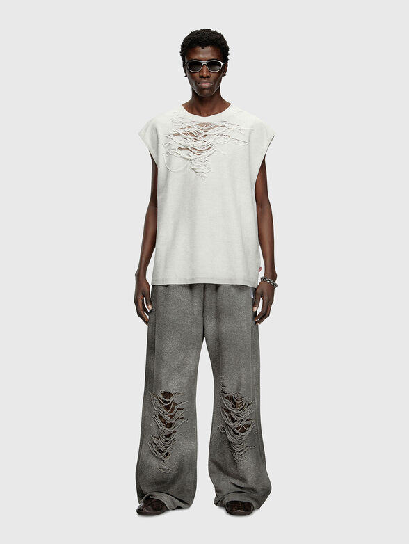 S-RUB-SL top with accent rips - 1