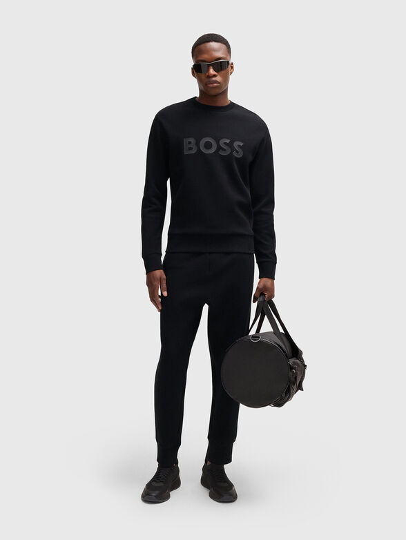 SALBO black sweatshirt with logo - 2