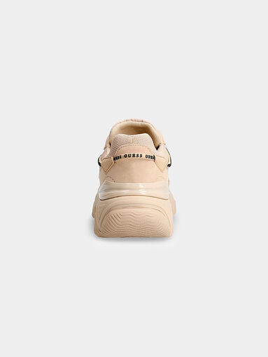 MICOLA beige sneakers - 3