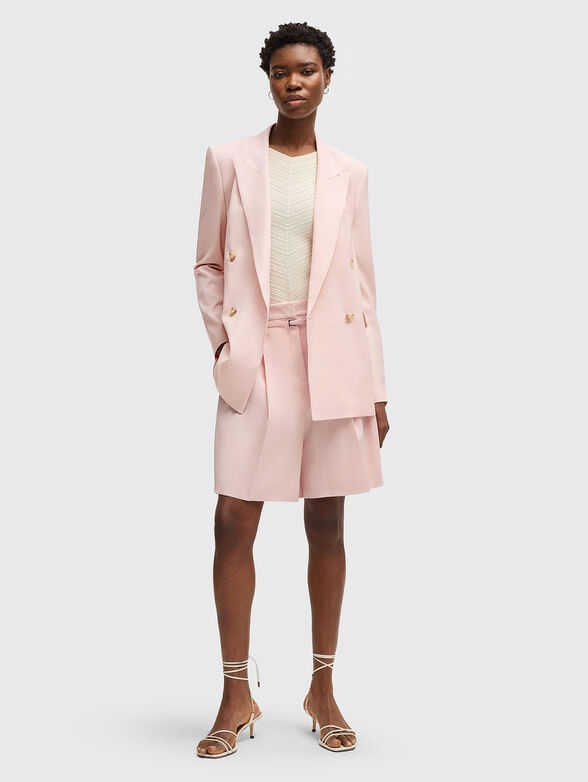 JALETO  wool blazer with buttons - 2