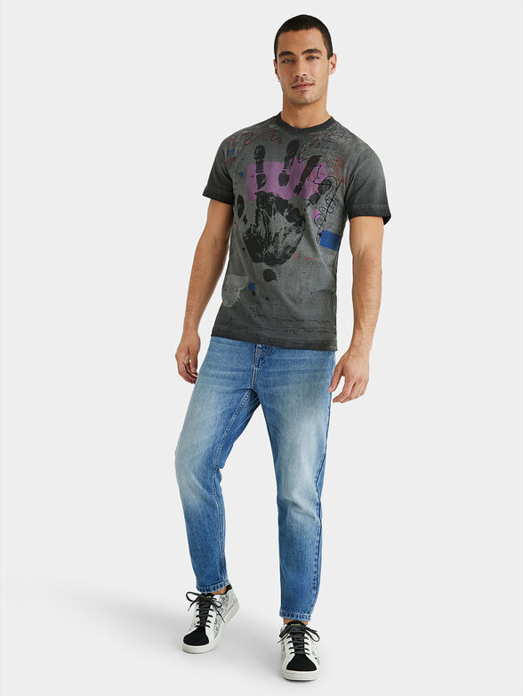 ROY t-shirt with abstract print - 4