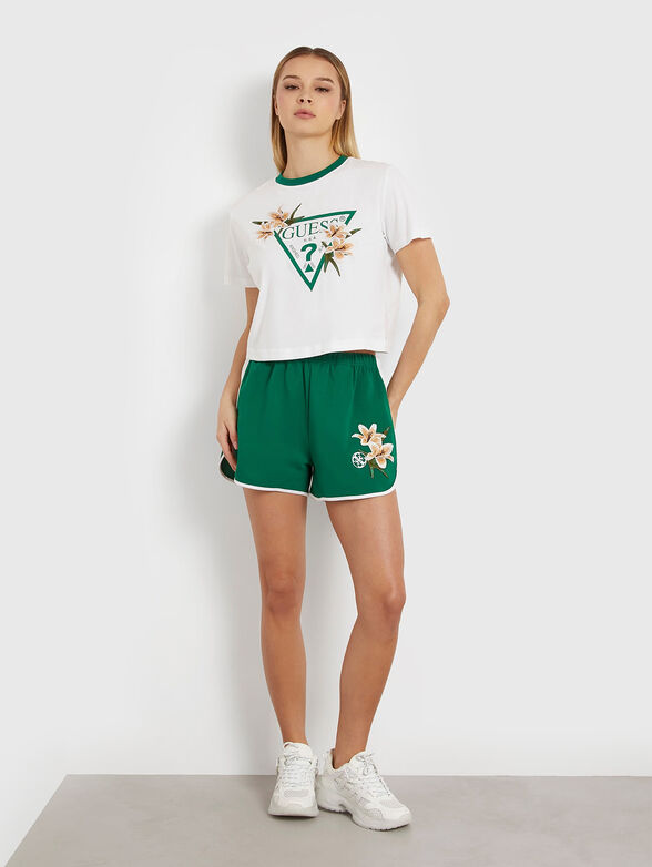 ZOEY embroidered shorts  - 4