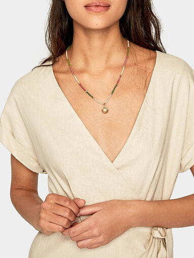 JULIETA Beige dress - 4