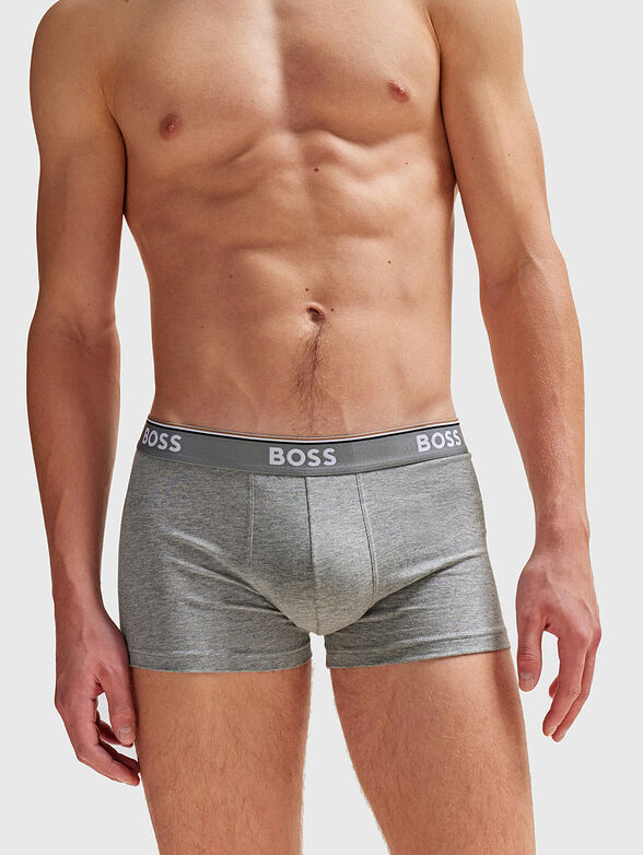 Three-pack of boxers with logo waistband - 2