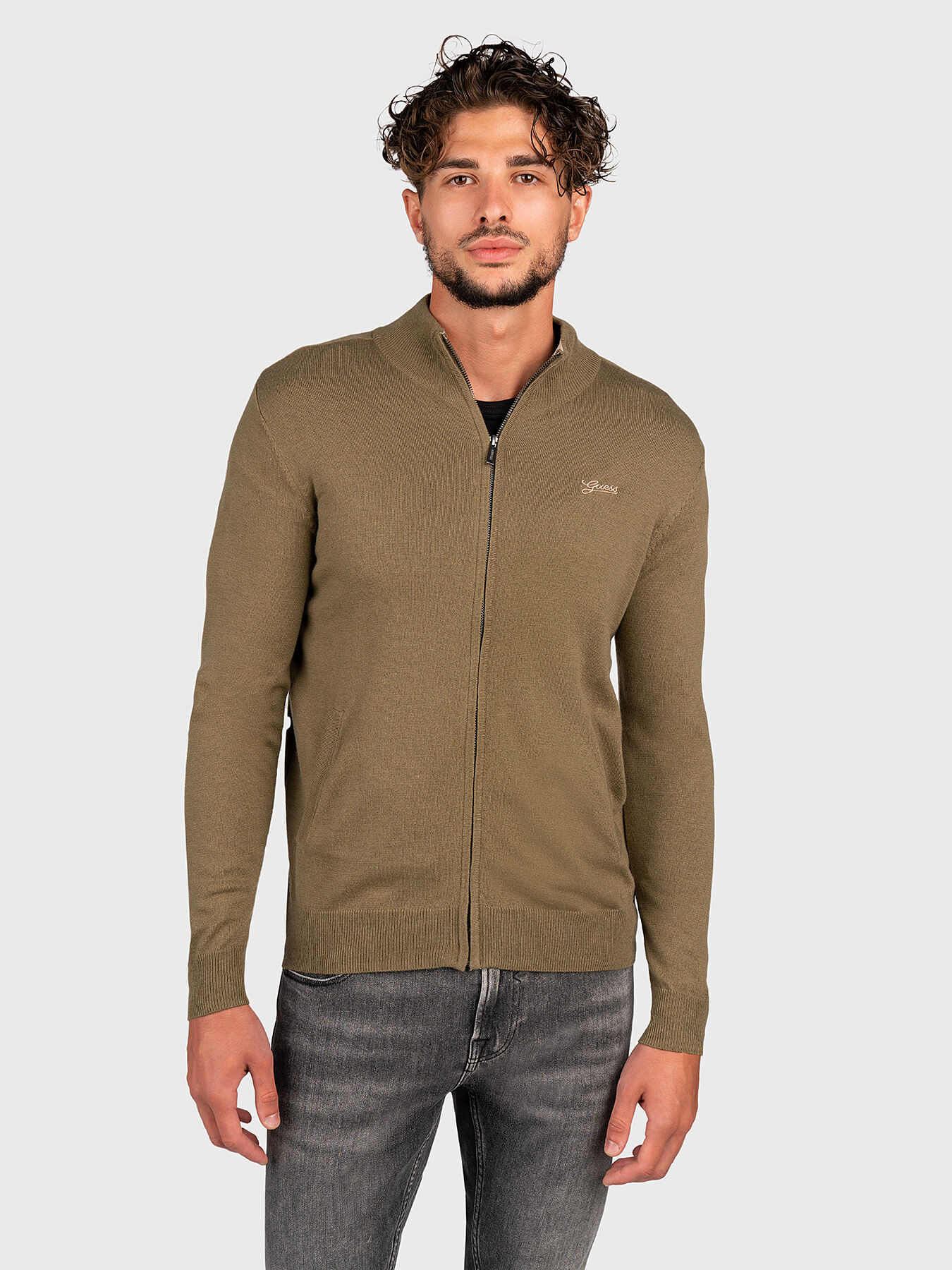 Guess black cardigan online