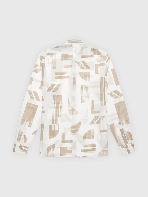 BARCELONA cotton shirt with print - 2