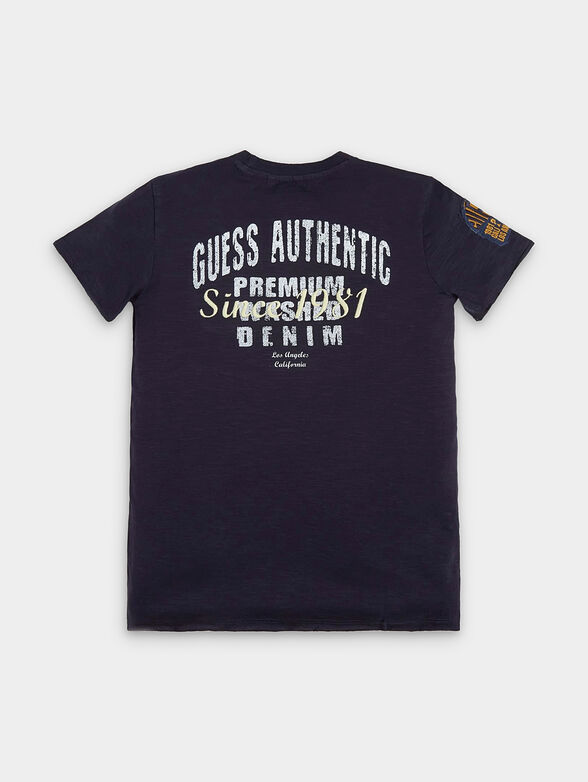 T-shirt with art print on the back - 2