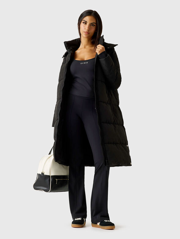 Long padded jacket with 4G logo - 2