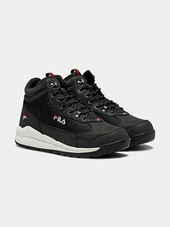 ALPHA MID Black high-top sneakers - 2