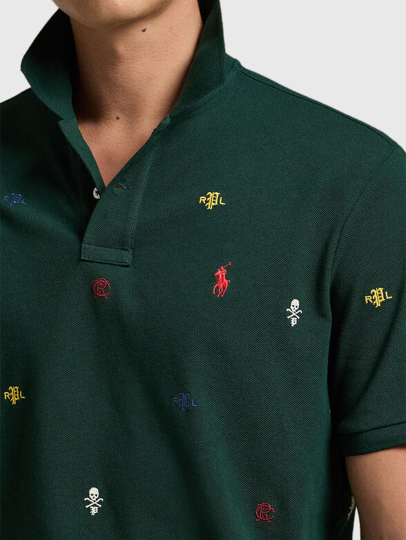 Polo shirt with embroidery - 4