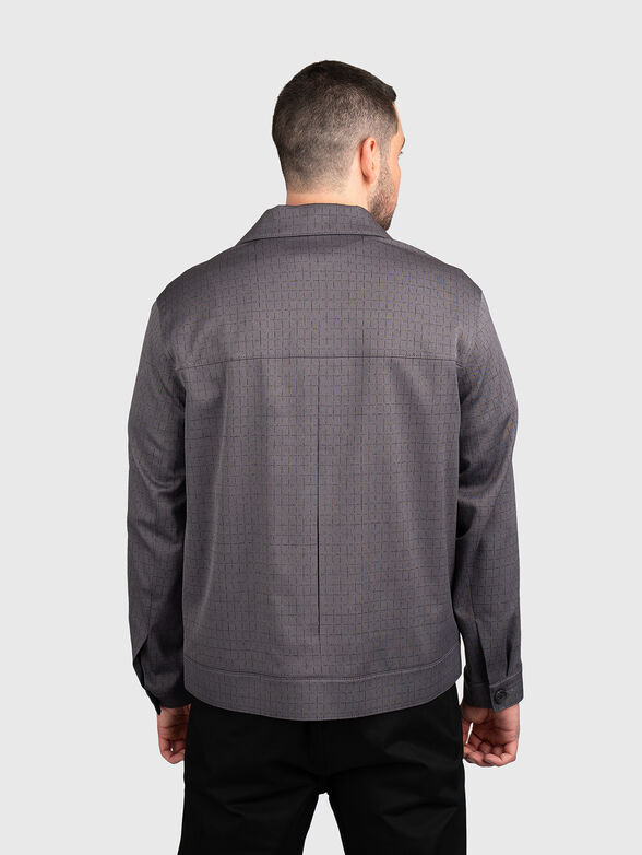 JULIANO243F1 transitional wool blend jacket  - 2