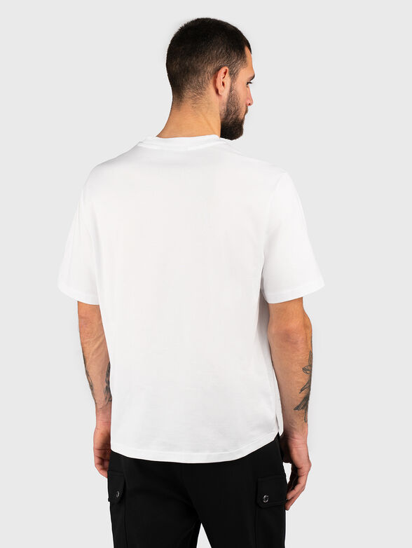 VICTORY cotton T-shirt with oval neckline - 3