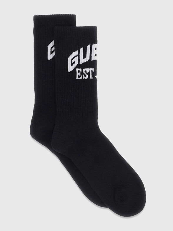 VARSITY socks with logo embroidery - 1