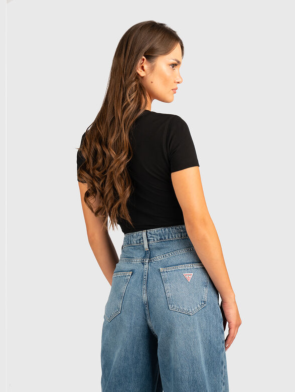 Tropical print T-shirt - 3