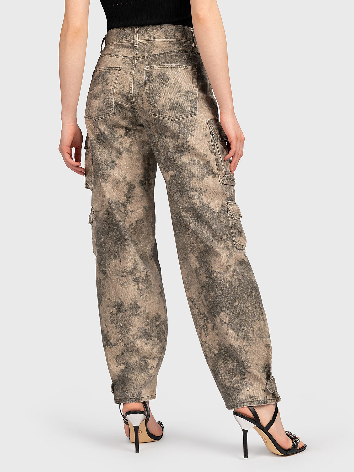 パンツ LIU JO PRINTED PANTS Home pants with floral print brand LIU JO