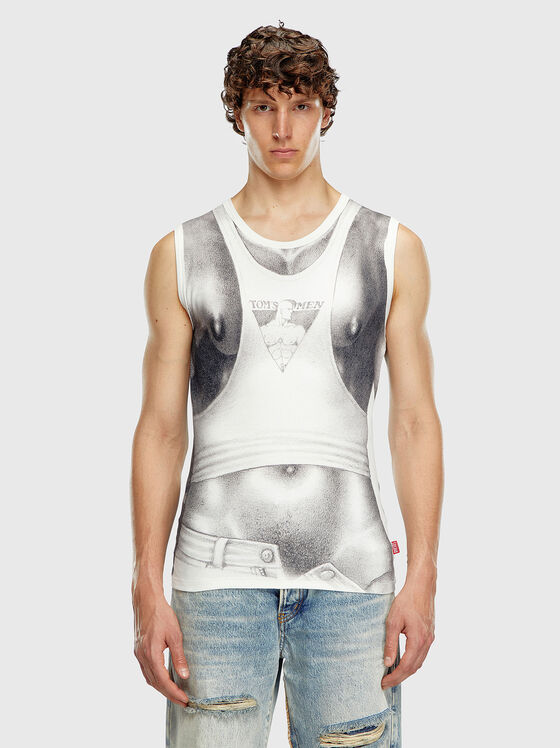 PR-T-LIFTY-TOF tank top with print - 1