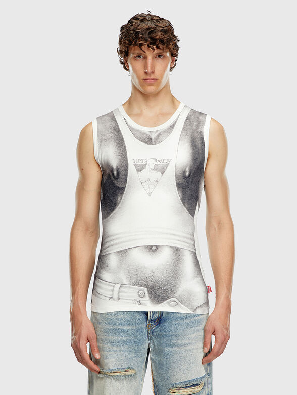 PR-T-LIFTY-TOF tank top with print - 0