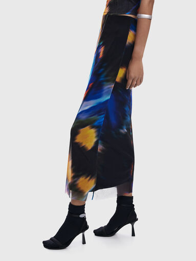 Printed midi skirt - 3
