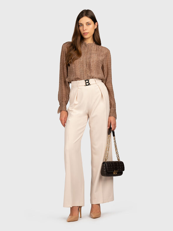 BECAPEY shirt with animal print - 2