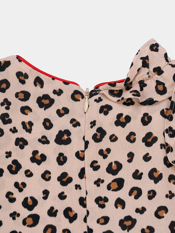Dress with animal print - 4