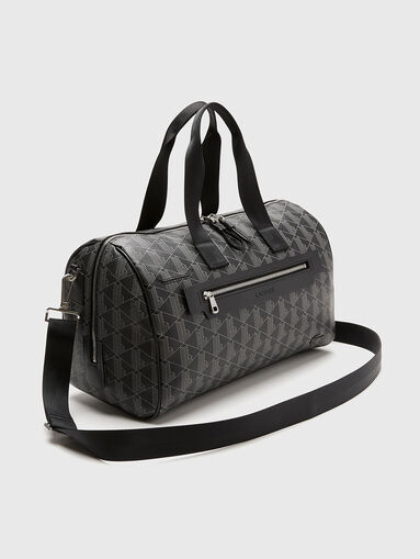 Black bag with monogrammed logo - 3