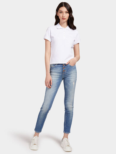 Skinny jeans with high waist - 2