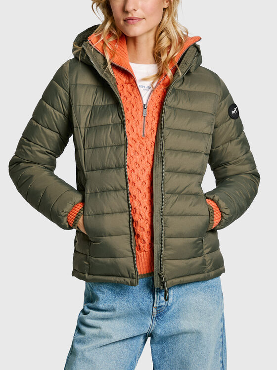 Зелено късо яке AMMY - 1