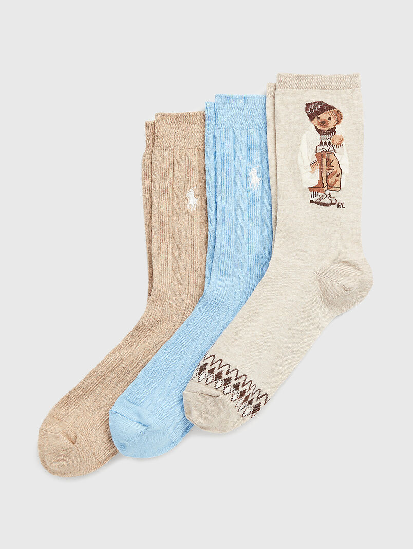 WINTER BEAR socks set - 3