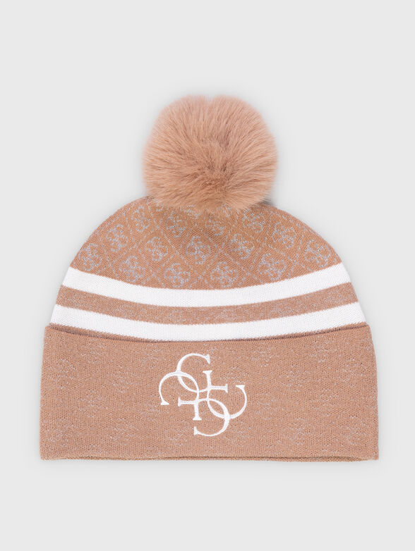 SABINE hat in beige color - 1
