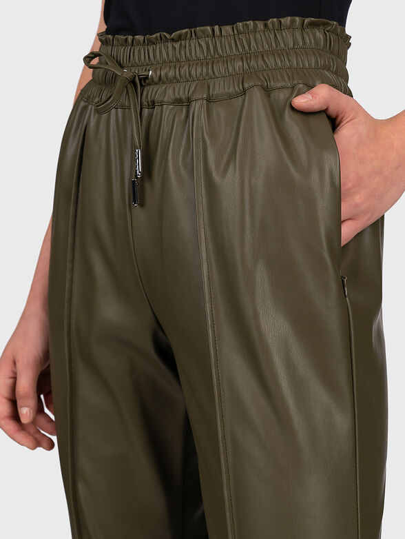 LETIZIA Pant from eco leather - 3