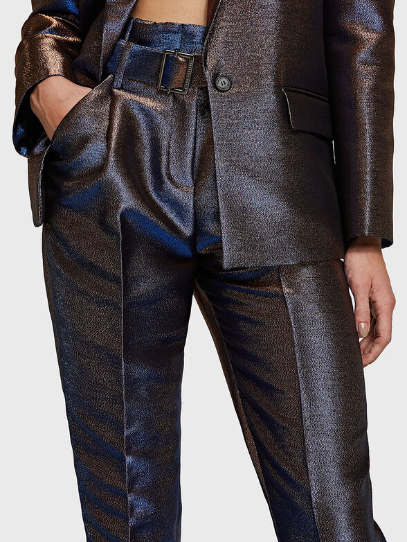 Paper bag waist trousers - 3
