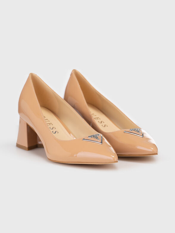 ZABBI patent heeled shoes - 2