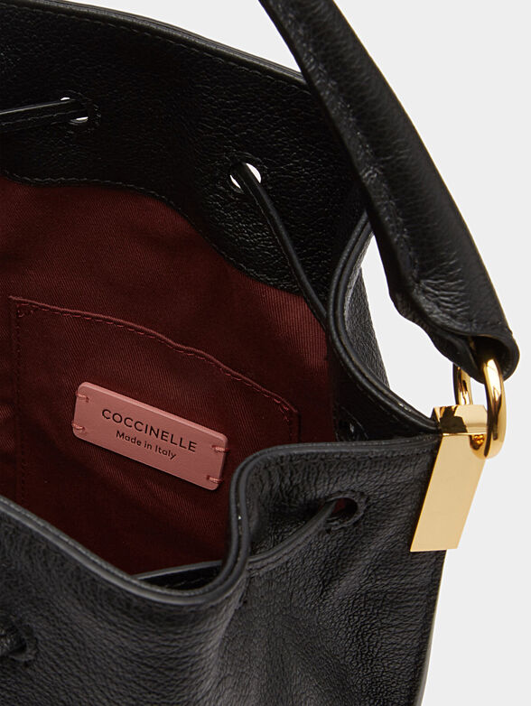 Bag with grainy leather - 3