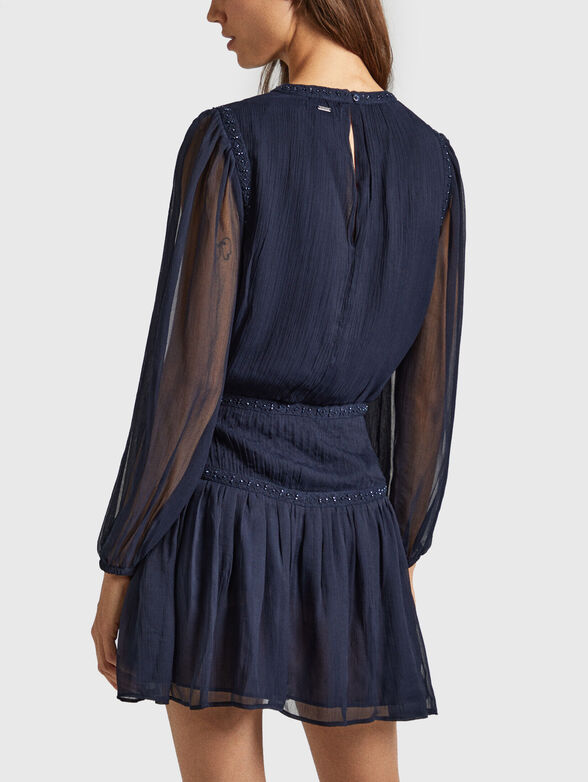 CLEO dark blue mini dress - 2