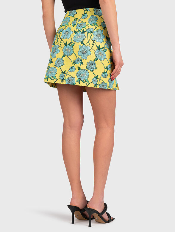 CLARA skirt with floral print - 2